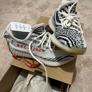 Adidas Yeezy Boost 350 V2 White, Cblack, Red